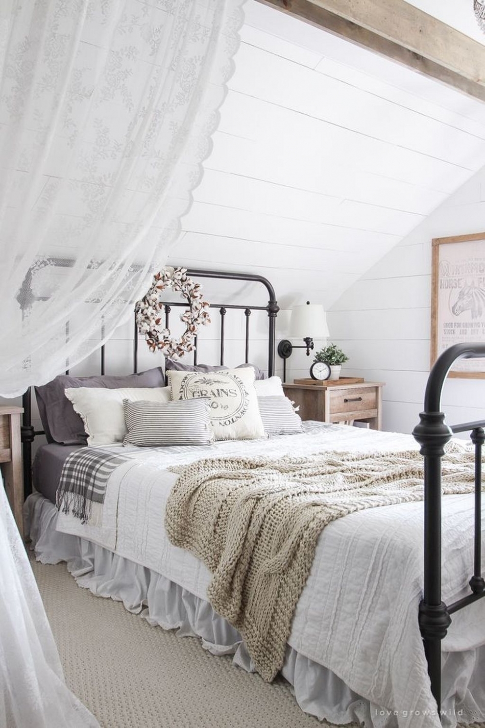 rustic bedroom