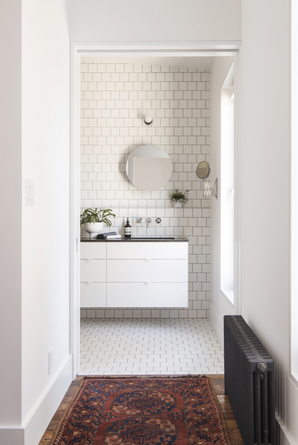 scandinavian style bathroom design