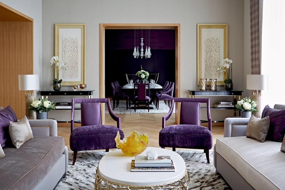 purple furniture living room