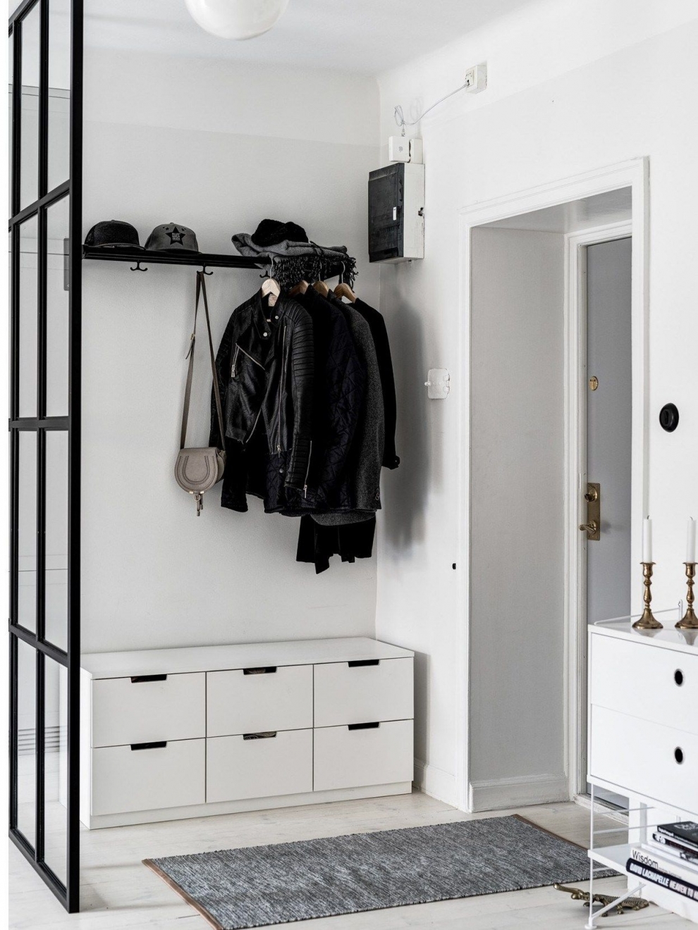 ikea nordli entryway