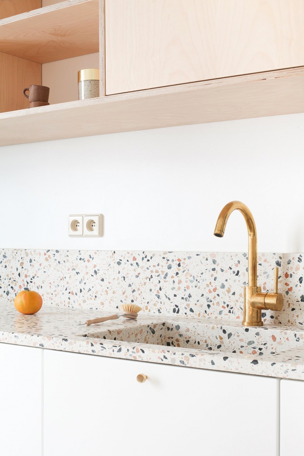 terrazzo counter